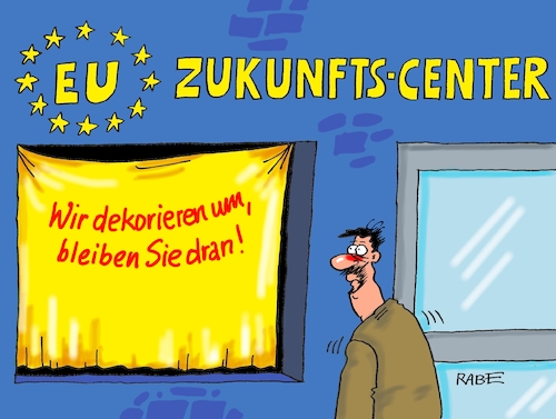 Cartoon: Umdekoration (medium) by RABE tagged römischer,vertrag,rom,eu,brüssel,union,sondergipfel,euro,rabe,ralf,böhme,cartoon,karikatur,pressezeichnung,farbcartoon,tagescartoon,sterne,schaufenster,umbau,dekoration,deko,umdekoration,römischer,vertrag,rom,eu,brüssel,union,sondergipfel,euro,rabe,ralf,böhme,cartoon,karikatur,pressezeichnung,farbcartoon,tagescartoon,sterne,schaufenster,umbau,dekoration,deko,umdekoration