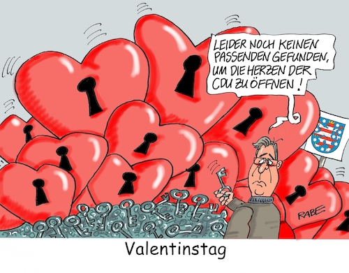 Cartoon: Valentinstag (medium) by RABE tagged cdu,landtagswahlen,thüringen,erfurt,wahldebakel,akk,rücktritt,kanzlerkandidatur,rabe,ralf,böhme,cartoon,karikatur,pressezeichnung,farbcartoon,tagescartoon,rettung,bord,parteimitglieder,rettungsringe,valentin,valentinstag,herzen,schlüssel,öffnung,herzschlag,cdu,landtagswahlen,thüringen,erfurt,wahldebakel,akk,rücktritt,kanzlerkandidatur,rabe,ralf,böhme,cartoon,karikatur,pressezeichnung,farbcartoon,tagescartoon,rettung,bord,parteimitglieder,rettungsringe,valentin,valentinstag,herzen,schlüssel,öffnung,herzschlag