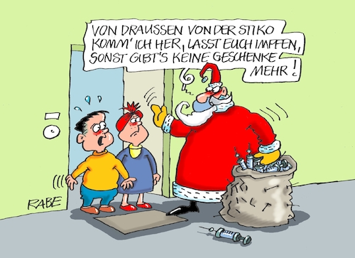 Cartoon: Von drauß (medium) by RABE tagged corona,bundländerkonferenz,merkel,kanzleramt,lockerungen,stufenplan,öffnungen,lockdown,shutdown,baumärkte,impfdosen,rki,fallzahlen,inzidenzwert,spahn,impfzentren,impfreihenfolge,notbremse,stiko,kinder,kinderimpfpflicht,weihnachten,weihnachtsmann,geschenke,korridortüre,corona,bundländerkonferenz,merkel,kanzleramt,lockerungen,stufenplan,öffnungen,lockdown,shutdown,baumärkte,impfdosen,rki,fallzahlen,inzidenzwert,spahn,impfzentren,impfreihenfolge,notbremse,stiko,kinder,kinderimpfpflicht,weihnachten,weihnachtsmann,geschenke,korridortüre