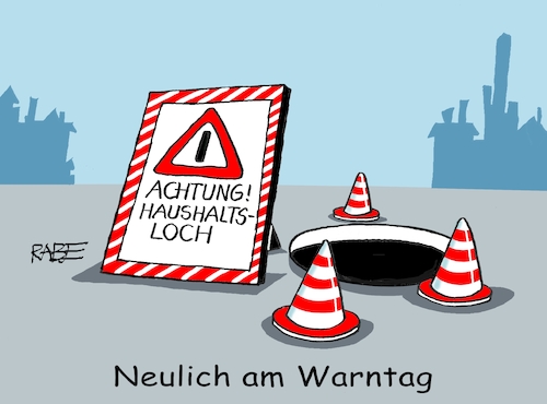 Cartoon: Warntag (medium) by RABE tagged ampel,ampelregierung,rot,grün,gelb,fdp,spd,grüne,rabe,ralf,böhme,cartoon,karikatur,pressezeichnung,farbcartoon,tagescartoon,pöbelei,pöbler,bestrafung,regelung,beschimpfung,bundestag,abgeordnete,warnung,warntag,haushaltsdebatte,haushaltsloch,gefahr,warnschild,warndreieck,warnkegel,ampel,ampelregierung,rot,grün,gelb,fdp,spd,grüne,rabe,ralf,böhme,cartoon,karikatur,pressezeichnung,farbcartoon,tagescartoon,pöbelei,pöbler,bestrafung,regelung,beschimpfung,bundestag,abgeordnete,warnung,warntag,haushaltsdebatte,haushaltsloch,gefahr,warnschild,warndreieck,warnkegel