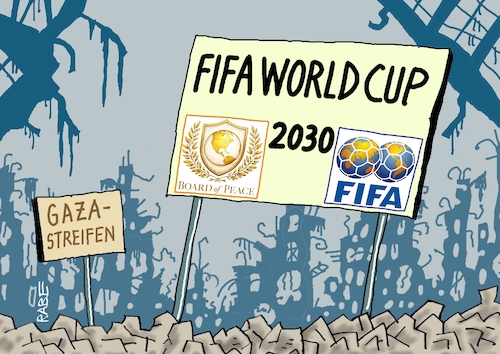 Cartoon: Weltmeisterschaft (medium) by RABE tagged trump,präsident,usa,donald,einmarsch,erstürmung,cartoon,karikatur,pressezeichnung,rabe,ralf,böhme,farbcartoon,tagescartoon,venezuela,südamerika,maduro,regimewechsel,weltordnung,kongress,völkerrecht,infantion,fifa,world,cup,weltmeisterschaft,fußball,fußballstadion,spielfeld,gaza,gazastreifen,gazakrieg,israel,hamas,sport,trump,präsident,usa,donald,einmarsch,erstürmung,cartoon,karikatur,pressezeichnung,rabe,ralf,böhme,farbcartoon,tagescartoon,venezuela,südamerika,maduro,regimewechsel,weltordnung,kongress,völkerrecht,infantion,fifa,world,cup,weltmeisterschaft,fußball,fußballstadion,spielfeld,gaza,gazastreifen,gazakrieg,israel,hamas,sport