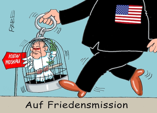 Cartoon: Wer wird Missionär (medium) by RABE tagged usa,biden,telefonat,putin,moskau,kreml,kremlchef,rabe,ralf,böhme,cartoon,karikatur,pressezeichnung,farbcartoon,tagescartoon,ukraine,ukrainekrise,nato,telefonleitung,olaf,scholz,bundeskanzler,vermittler,mission,frieden,peace,friedensmission,käfig,vogelkäfig,taube,friedenstaube,kiew,usa,biden,telefonat,putin,moskau,kreml,kremlchef,rabe,ralf,böhme,cartoon,karikatur,pressezeichnung,farbcartoon,tagescartoon,ukraine,ukrainekrise,nato,telefonleitung,olaf,scholz,bundeskanzler,vermittler,mission,frieden,peace,friedensmission,käfig,vogelkäfig,taube,friedenstaube,kiew