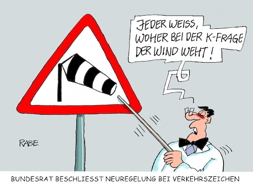 Cartoon: Windbeutel (medium) by RABE tagged cdu,landtagswahlen,thüringen,erfurt,wahldebakel,akk,rücktritt,kanzlerkandidatur,rabe,ralf,böhme,cartoon,karikatur,pressezeichnung,farbcartoon,tagescartoon,kanzler,merz,spahn,laschet,parteivorsitz,verkehrszeichen,wind,windrichtung,wehen,bundesrat,neuregelungen,straßenverkehr,verkehrsschilder,cdu,landtagswahlen,thüringen,erfurt,wahldebakel,akk,rücktritt,kanzlerkandidatur,rabe,ralf,böhme,cartoon,karikatur,pressezeichnung,farbcartoon,tagescartoon,kanzler,merz,spahn,laschet,parteivorsitz,verkehrszeichen,wind,windrichtung,wehen,bundesrat,neuregelungen,straßenverkehr,verkehrsschilder