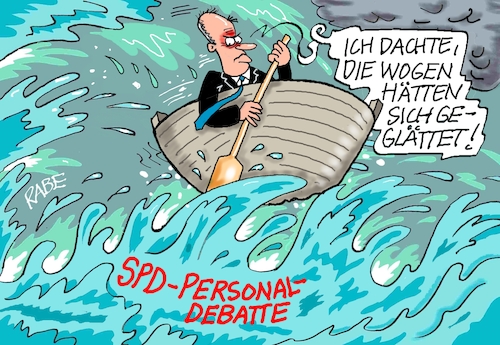 Cartoon: Wogenwellengang (medium) by RABE tagged merz,kanzler,koalition,union,spd,klingbeil,cartoon,karikatur,pressezeichnung,farbcartoon,tagescartoon,db,bahn,frühling,frühjahr,frühjahrsputz,ice,zug,blumenkasten,blumenkästen,esc,songcontest,urlaubsende,arbeitsbeginn,kanzleramt,sommerpause,boot,wogen,wellengang,personaldebatte,merz,kanzler,koalition,union,spd,klingbeil,cartoon,karikatur,pressezeichnung,farbcartoon,tagescartoon,db,bahn,frühling,frühjahr,frühjahrsputz,ice,zug,blumenkasten,blumenkästen,esc,songcontest,urlaubsende,arbeitsbeginn,kanzleramt,sommerpause,boot,wogen,wellengang,personaldebatte