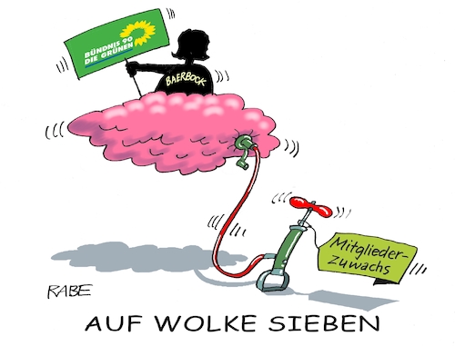 Cartoon: Wolke Sieben (medium) by RABE tagged corona,bundländerkonferenz,merkel,kanzleramt,lockerungen,stufenplan,öffnungen,lockdown,shutdown,baumärkte,impfdosen,rki,fallzahlen,inzidenzwert,spahn,impfzentren,impfreihenfolge,notbremse,annalena,baerbock,robert,habeck,bündnis,neuzig,die,grünen,kanzlerkandidatin,luftpumpe,wolke,sieben,mitgliederzuwachs,corona,bundländerkonferenz,merkel,kanzleramt,lockerungen,stufenplan,öffnungen,lockdown,shutdown,baumärkte,impfdosen,rki,fallzahlen,inzidenzwert,spahn,impfzentren,impfreihenfolge,notbremse,annalena,baerbock,robert,habeck,bündnis,neuzig,die,grünen,kanzlerkandidatin,luftpumpe,wolke,sieben,mitgliederzuwachs