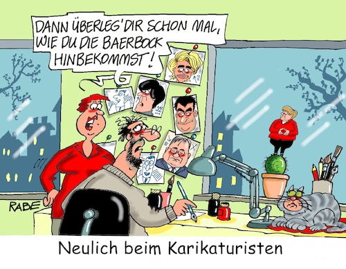 Cartoon: Zeichnerisches (medium) by RABE tagged corona,bundländerkonferenz,merkel,kanzleramt,lockerungen,stufenplan,öffnungen,lockdown,shutdown,baumärkte,impfdosen,rki,fallzahlen,inzidenzwert,spahn,impfzentren,impfreihenfolge,notbremse,karikaturisten,einstudieren,grüne,analena,baerbock,habeck,kanzlerkandidaten,kanzlerkandidatin,porträts,söder,laschet,union,bündnis,neunzig,die,grünen,corona,bundländerkonferenz,merkel,kanzleramt,lockerungen,stufenplan,öffnungen,lockdown,shutdown,baumärkte,impfdosen,rki,fallzahlen,inzidenzwert,spahn,impfzentren,impfreihenfolge,notbremse,karikaturisten,einstudieren,grüne,analena,baerbock,habeck,kanzlerkandidaten,kanzlerkandidatin,porträts,söder,laschet,union,bündnis,neunzig,die,grünen