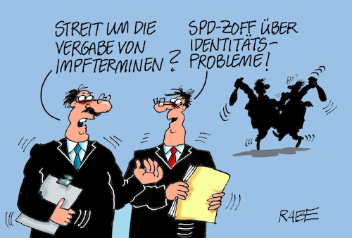 Cartoon: Zoff bei der SPD (medium) by RABE tagged corona,bundländerkonferenz,merkel,kanzleramt,lockerungen,stufenplan,öffnungen,lockdown,shutdown,baumärkte,impfdosen,rki,fallzahlen,inzidenzwert,stolperer,dinner,for,one,identitätspolitik,thierse,spd,scholz,gendern,kritik,streit,impftermine,zoff,prügel,wahlkampf,corona,bundländerkonferenz,merkel,kanzleramt,lockerungen,stufenplan,öffnungen,lockdown,shutdown,baumärkte,impfdosen,rki,fallzahlen,inzidenzwert,stolperer,dinner,for,one,identitätspolitik,thierse,spd,scholz,gendern,kritik,streit,impftermine,zoff,prügel,wahlkampf