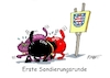 Cartoon: Brombeerkoalition (small) by RABE tagged landtagswahl,thüringen,septemper,cdu,afd,mario,voigt,bernd,höcke,tv,duell,fernsehduell,rabe,ralf,böhme,cartoon,karikatur,pressezeichnung,farbcartoon,tagescartoon,sachsen,wechselwähler,alterspräsident,landtagspräsident,koalition,regierungsbildung,wolf,wagenknecht,spd,bsw,katze,katzen,schnuppern,hinterteil