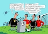 Cartoon: Lautsprecherdurchsagen (small) by RABE tagged fußball,sport,spielfeld,schiedrichter,cartoon,karikatur,pressezeichnung,farbcartoon,tagescartoon,ball,tor,rednerpult,mikro,lautsprecher,entscheidung,erklärung,zuschauer,fußballstadion,spieler