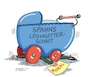 Cartoon: Leihmutterschaft (small) by RABE tagged merz,kanzler,koalition,union,spd,klingbeil,cartoon,karikatur,pressezeichnung,farbcartoon,tagescartoon,db,bahn,frühling,frühjahr,frühjahrsputz,ice,zug,blumenkasten,blumenkästen,esc,songcontest,spahn,jens,leihmutter,leihmutterschaft,eltern,kind,baby,kinderwagen,unfall,zusammenstoß,moral,doppelmoral,extrawurst