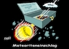 Cartoon: Meteoritenplage (small) by RABE tagged schulden,ampelregierung,gemeinden,haushaltskasse,schuldenloch,rabe,ralf,böhme,cartoon,karikatur,pressezeichnung,farbcartoon,tagescartoon,all,weltall,meteorit,meteoriteneinschlag,kasse,loch,feuerschweif,haushalt