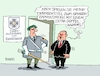 Cartoon: Musikkorps (small) by RABE tagged merz,groko,spd,union,posten,postenvergabe,rabe,ralf,böhme,cartoon,karikatur,pressezeichnung,farbcartoon,tagescartoon,schaufenster,deko,umbau,laden,ladenhüter,regierungsbildung,bundeswehr,musik,musikkorps,zapfenstreich,wumms,doppelwumms,verabschiedung