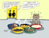 Cartoon: Olympischer Weltkatzentag (small) by RABE tagged katze,samtpfote,stubentiger,kater,weltkatzentag,fellnase,rabe,ralf,böhme,cartoon,karikatur,pressezeichnung,katzenklo,katzentoilette,kratzbaum,katzenstreu,einstreu,toilettenpapie,engpass,futter,katzenfutter,trockenfutter,nassfutter,katzennäpfe,olympiade,sommerspiele,ringe