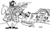 Cartoon: Orbanes (small) by RABE tagged orban,ungarn,demokratie,verfassung,verfassungsänderung,eu,kommission,europarat,säge,geige,zigeuner,csarda,csardasfürst,rabe,ralf,böhme,cartoon,karikatur,rechtskonservativ,ministerpräsident,geigenbogen