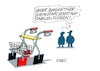Cartoon: Sozialstaatsreform (small) by RABE tagged merz,kanzler,koalition,union,spd,klingbeil,cartoon,karikatur,pressezeichnung,farbcartoon,tagescartoon,db,bahn,frühling,frühjahr,frühjahrsputz,ice,zug,blumenkasten,blumenkästen,esc,songcontest,reform,sozialstaat,sozialstaatsreform,rentner,rentenreform,rollator