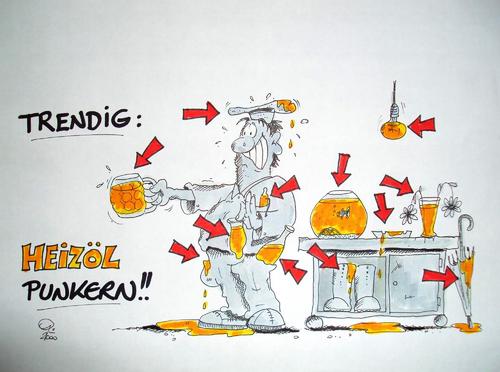 Cartoon: Heizöl punkern (medium) by erix tagged energie