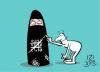 Cartoon: Tic-Tac-Toe Burka (small) by izidro tagged burka