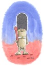 Cartoon: Finest English Sausage (small) by mele tagged wurst,england,palastwache
