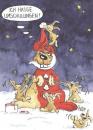 Cartoon: Umschulung (small) by mele tagged weihnachten,nikolaus,arbeitslos,hasen,christmas