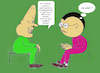 Cartoon: Quotenregelung ade (small) by menschenskindergarten tagged quotenregelung,frauenquote,grüne,groko,spd,chancengleichheit