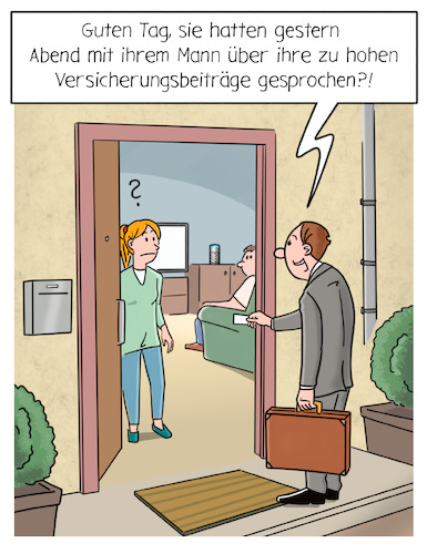 Cartoon: Alexa und Vertreter (medium) by Cloud Science tagged alexa,vertreter,smart,speaker,digitalisierung,iot,home,vernetzung,überwachung,daten,abhören,nsa,marketing,vertrieb,ki,künstliche,intelligenz,privatssphäre,1984,tech,technik,technologie,zukunft,kunde,privatheit,recht,ecommerce,big,data,überwachungsstaat,lautsprecher,alexa,vertreter,smart,speaker,digitalisierung,iot,home,vernetzung,überwachung,daten,abhören,nsa,marketing,vertrieb,ki,künstliche,intelligenz,privatssphäre,1984,tech,technik,technologie,zukunft,kunde,privatheit,recht,ecommerce,big,data,überwachungsstaat,lautsprecher