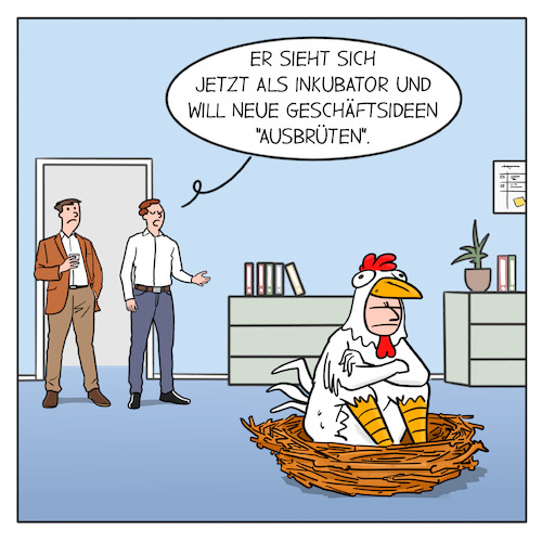 Cartoon: Der Inkubator (medium) by Cloud Science tagged inkubator,inkubieren,geschäftsidee,gründer,gründen,digitalisierung,ausbrüten,idee,startup,accelerator,business,management,investieren,kreativ,kreativität,inkubator,inkubieren,geschäftsidee,gründer,gründen,digitalisierung,ausbrüten,idee,startup,accelerator,business,management,investieren,kreativ,kreativität