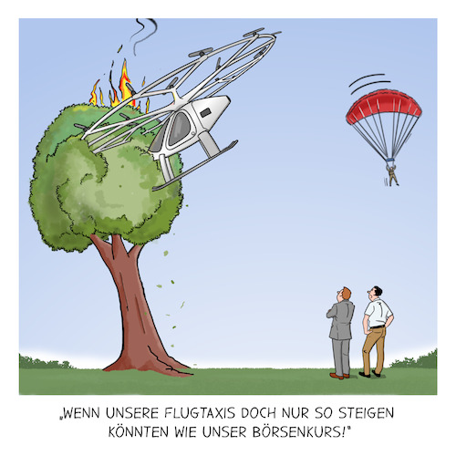 Cartoon: Flugtaxi (medium) by Cloud Science tagged flugtax,flugtaxis,drohne,drohnen,investoren,blase,spekulationen,hype,technik,luftfahrt,börsenkurs,anleger,volocopter,mobilität,zukunft,digitalisierung,autonom,digital,flugtax,flugtaxis,drohne,drohnen,investoren,blase,spekulationen,hype,technik,luftfahrt,börsenkurs,anleger,volocopter,mobilität,zukunft,digitalisierung,autonom,digital