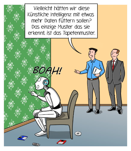 Cartoon: Künstliche Intelligenz (medium) by Cloud Science tagged künstliche,intelligenz,ki,ai,maschinelles,lernen,maschine,learning,daten,small,data,big,mustererkennung,extrapolation,roboter,it,tech,technik,technologie,digital,digitalisierung,wissenschaft,forschung,innovation,gehirn,muster,neuronales,netz,neuronen,vernetzung,algorithmen,algorithmus,software,zukunft,künstliche,intelligenz,ki,ai,maschinelles,lernen,maschine,learning,daten,small,data,big,mustererkennung,extrapolation,roboter,it,tech,technik,technologie,digital,digitalisierung,wissenschaft,forschung,innovation,gehirn,muster,neuronales,netz,neuronen,vernetzung,algorithmen,algorithmus,software,zukunft