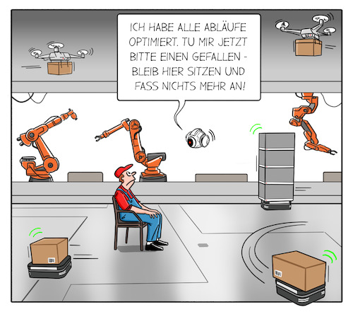 Cartoon: Künstliche Intelligenz (medium) by Cloud Science tagged ki,abläufe,prozesse,optimierung,iot,künstliche,intelligenz,wirtschaft,unternehmen,automatisierung,vernetzung,zukunft,mensch,maschine,roboter,drohne,fabrik,smart,it,tec,tecnik,technologie,digital,digitalisierung,factory,produktivität,industrie40,logistik,arbeit,inovatio,rpa,learning,ai,business,ki,abläufe,prozesse,optimierung,iot,künstliche,intelligenz,wirtschaft,unternehmen,automatisierung,vernetzung,zukunft,mensch,maschine,roboter,drohne,fabrik,smart,it,tec,tecnik,technologie,digital,digitalisierung,factory,produktivität,industrie40,logistik,arbeit,inovatio,rpa,learning,ai,business