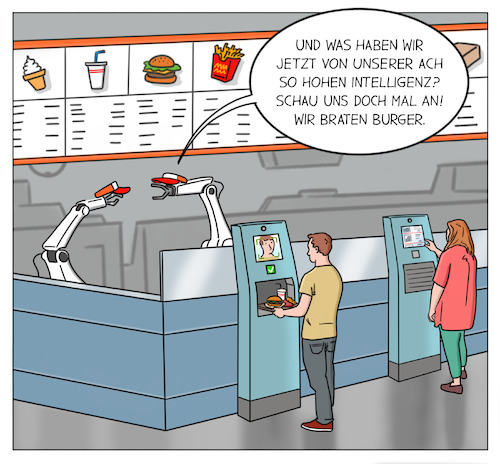 Cartoon: Roboter Burger (medium) by Cloud Science tagged roboter,automatisierung,ki,künstliche,intelligenz,digitalisierung,zukunft,innovation,fast,food,flippy,ai,technik,technologie,braten,tech,roboter,automatisierung,ki,künstliche,intelligenz,digitalisierung,zukunft,innovation,fast,food,flippy,ai,technik,technologie,braten,tech