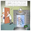 Cartoon: Das Qubit (small) by Cloud Science tagged qubit quantencomputer quantumcomputing quantenphysik forschung computer technik tech technologie zukunft innovation forscher wissenschaft atom digital digitalisierung