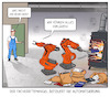 Cartoon: Fachkräftemangel? (small) by Cloud Science tagged fachkräftemangel automatisierung roboter bewerbungen industrie fachkräfte jobs digitalisierung tech technik technologie innovation ki künstliche intelligenz hyperautomation automation smart factory