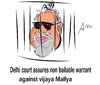 Cartoon: vijaya Mallya  jail (small) by anupama tagged non,bailable