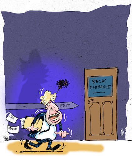 Cartoon: Boris Exit (medium) by stip tagged boris,johnson,brexit,exit,uk,tories,england,boris,johnson,brexit,exit,uk,tories,england