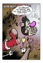 Cartoon: Herr Mauli Weihnachten (small) by Schweinevogel tagged schwarwel cartoon kunst kultur herr mauli weihnachten starthilfe