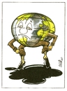 Cartoon: Mundo empetrolada (small) by DANIEL EDUARDO VARELA tagged mundo