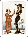 Cartoon: pecado (small) by DANIEL EDUARDO VARELA tagged belleza