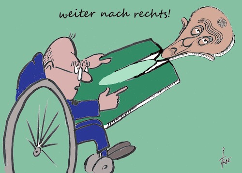 Cartoon: Friedrich Merz (medium) by tiede tagged merz,friedrich,schäuble,cdu,kanzlerkandidatur,tiede,cartoon,karikatur,merz,friedrich,schäuble,cdu,kanzlerkandidatur,tiede,cartoon,karikatur