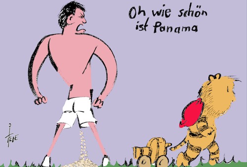 Cartoon: Panama - Ronaldo (medium) by tiede tagged ronaldo,panama,papers,steuerhinterziehung,bewährungsstrafe,tiede,cartoon,karikatur,ronaldo,panama,papers,steuerhinterziehung,bewährungsstrafe,tiede,cartoon,karikatur