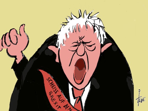 Cartoon: Parlamentspräsident (medium) by tiede tagged speaker,bercow,brexit,theresa,may,tiede,cartoon,karikatur,speaker,bercow,brexit,theresa,may,tiede,cartoon,karikatur