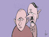 Cartoon: Der Coach (small) by tiede tagged putin,hitler,krieg,ukraine,tiede,cartoon