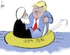 Cartoon: Iran - Deal (small) by tiede tagged trump rohani iran deal atomabkommen tiede cartoon karikatur