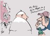 Cartoon: Keine Kippa (small) by tiede tagged juden,muslime,islam,charlie,hebdo,paris,rassismus,promblemviertel