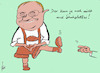 Cartoon: Lass et (small) by tiede tagged laschet,kanzler,schuhplattler,tiede,cartoon,karikatur
