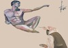 Cartoon: Michelangelo und gender-Debatte (small) by tiede tagged michelangelo,gender,debatte,adam,sixtinische,kapelle,tiede,cartoon,karikatur