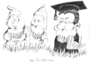 Cartoon: Comeback (small) by tiede tagged plagiataffäre,absturz,guttenberg,rücktritt,doktortitel