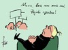 Cartoon: Pegida spielen (small) by tiede tagged pegida,kathrin,oertel