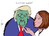 Cartoon: Pelosi   and Trump (small) by tiede tagged pelosi,trump,elections,usa,tiede,cartoon,karikatur,tiedemann