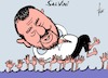 Cartoon: Salvini (small) by tiede tagged salvini,migration,lampedusa,flüchtlingspolitik,akzeptanz,tiede,cartoon,karikatur