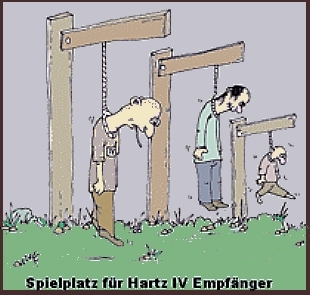 Cartoon: Harz4 Perspektive (medium) by michaskarikaturen tagged harz4
